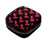 RODAILYCAY Borsa per assorbenti igienici, borsa portatile per coppette mestruali, borsa per il primo ciclo mestruale per donne e ragazze, grazioso guanto imbottito con cerniera