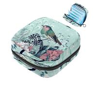 RODAILYCAY Borsa portaoggetti per assorbenti igienici, due panda nella foresta di bambù per il primo periodo del kit per ragazze e donne, sacchetto per coppette mestruali femminili borse per tamponi