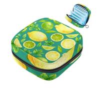 RODAILYCAY Borsa portaoggetti per assorbenti igienici, due panda nella foresta di bambù per il primo periodo del kit per ragazze e donne, sacchetto per coppette mestruali femminili borse per tamponi