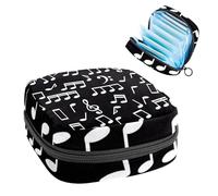 RODAILYCAY Borsa portaoggetti per assorbenti igienici, motivo animali polari, borsa per il primo ciclo mestruale, per ragazze e donne, sacchetto per coppette mestruali femminili, Multicolore 7,