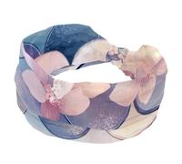 RODAILYCAY Cerchietti larghi da donna, fascia a turbante antiscivolo, comode fasce per capelli annodate, squame di sirena con fascia elastica per capelli, accessori per capelli alla moda