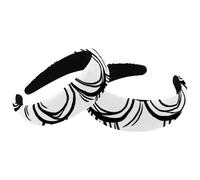 RODAILYCAY Confezione da 2 cerchietti per capelli, in velluto, spessi e imbottiti, con squame di sirena, larghi, per donne e ragazze, fasce per capelli antiscivolo