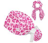 RODAILYCAY Cuffia da lavoro con scrunchies, copertura per capelli arcobaleno, fascia elastica per legare i capelli, cappelli da donna, Multicolore 30, S/XXL