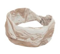 RODAILYCAY Fasce larghe per capelli da donna, motivo marmo pastello, astratto, elastico, antiscivolo, con nodo attorcigliato, fasce per il sudore, per yoga e allenamento