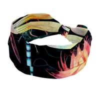 RODAILYCAY Fasce per capelli da donna, elastiche, larghe fasce per capelli, alla moda, con libellula, antiscivolo, per allenamento sportivo