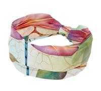 RODAILYCAY Fascia elastica sportiva da donna, morbida, con libellula, antiscivolo, accessori per capelli, annodata