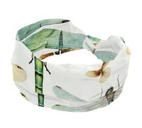 RODAILYCAY Fascia per capelli da donna, accessori morbidi per capelli, con libellula, fascia elastica per capelli, traspirante, per allenamento, yaga, corsa, escursionismo, esercizio fisico