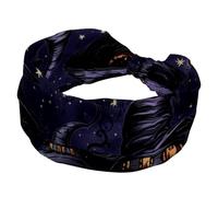 RODAILYCAY Fascia per capelli da donna, accessori morbidi per capelli, fasce elastiche larghe, cappello da strega di Halloween, per allenamento, yaga, corsa, escursionismo, esercizio fisico