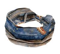 RODAILYCAY Fascia per capelli per ragazze e donne con croce attorcigliata larga fascia per capelli a forma di stella marina morbida turbante fascia elastica per yoga