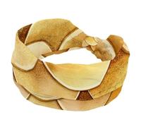 RODAILYCAY Fascia per capelli per ragazze e donne con squame di sirena morbida turbante fascia per capelli incrociata ampia fascia elastica per yoga allenamento copricapo