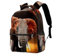 RODAILYCAY Lava Red Magma - Zaino da viaggio per computer portatile, per scuola superiore, grande capacità, zaino carino per uomo e donna, Multicolore 3, 29.4x20x40cm/11.5x8x16 in, Casual