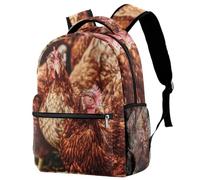 RODAILYCAY Let's Go Surfing - Zaino per la scuola, per bambini, casual, per libri e computer portatili, per uomo e donna, Multicolore 10., 29.4x20x40cm/11.5x8x16 in, Casual