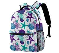 RODAILYCAY Rabbit Ride a Bicycle Travel Laptop Backpack, High School Backpack, Large Bookbag, Cute Backpack for Men Women, Multicolore 4., 29.4x20x40cm/11.5x8x16 in, Casual