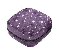 RODAILYCAY Sacchetti per assorbenti igienici da donna, borsa mestruale di grande capacità, borsa per il ciclo mestruale di Halloween con gatto nero zucca, borse per il periodo mestruale, borsa porta