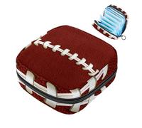 RODAILYCAY Sacchetti per assorbenti igienici da donna, borsa mestruale di grande capacità, borsa per il ciclo mestruale, borsa da rugby con texture per sport mestruali, borsa porta tamponi