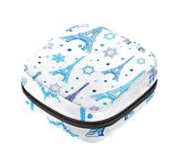 RODAILYCAY Sacchetti per assorbenti igienici da donna, borsa mestruale di grande capacità, borse mestruali per Halloween, fantasma, pipistrello, zucca, borse mestruali, tamponi, Multicolore 7,