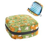 RODAILYCAY Sacchetti per assorbenti igienici da donna, borsa per assorbenti mestruali di grande capacità, borse per il periodo mestruale estivo a righe per nuoto, borse per il periodo mestruale, borsa