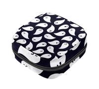 RODAILYCAY Sacchetti per assorbenti igienici da donna, borsa per assorbenti mestruali di grande capacità, motivo blu con denti di squalo arrabbiati di mare, borse mestruali per tamponi, Multicolore 4,