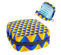 RODAILYCAY Sacchetti per assorbenti igienici da donna, grande capacità mestruale Pad Bag, elementi carini Little Princess borse mestruali borse mestruali, tamponi raccogliere borsa titolare,