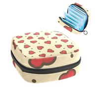 RODAILYCAY Sacchetti per assorbenti igienici da donna, grande capacità mestruale Pad Bag, elementi carini Little Princess borse mestruali borse mestruali, tamponi raccogliere borsa titolare,
