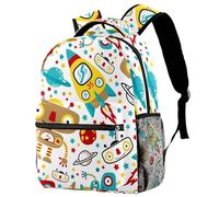 RODAILYCAY Zaino da viaggio magico con farfalle per computer portatile, zaino per scuola superiore, grande capacità, zaino carino per uomini e donne, Multicolore 5., 29.4x20x40cm/11.5x8x16 in, Casual