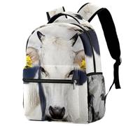 RODAILYCAY Zaino da viaggio per computer portatile con dinosauri Foresta Zaino per scuola superiore Zaino per libri di grande capacità Zaino carino per uomo, Multicolore 6., 29.4x20x40cm/11.5x8x16 in
