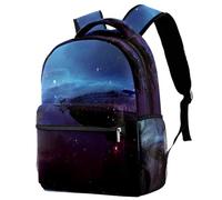 RODAILYCAY Zaino da viaggio per computer portatile con lettera principessa, zaino per scuola superiore, grande capacità, zaino carino per uomini e donne, Multicolore 8., 29.4x20x40cm/11.5x8x16 in