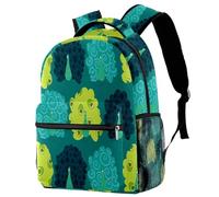 RODAILYCAY Zaino da viaggio per computer portatile con lettere dell'alfabeto, per scuola superiore, grande, grazioso zaino per uomo e donna, Multicolore 7, 29.4x20x40cm/11.5x8x16 in, Casual