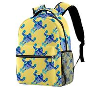 RODAILYCAY Zaino da viaggio per computer portatile, con mappa delle parole, zaino per scuola superiore, grande capacità, zaino carino per uomini e donne, Multicolore 10., 29.4x20x40cm/11.5x8x16 in