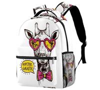 RODAILYCAY Zaino da viaggio per computer portatile con panda che gioca con bambù, zaino per scuola superiore, grande zaino per libri carino per uomini e donne, Multicolore 10., 29.4x20x40cm/11.5x8x16
