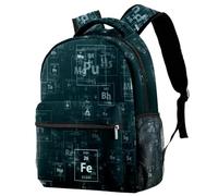 RODAILYCAY Zaino da viaggio per computer portatile con tartaruga leone e tucano grande zaino per libri carino per uomo donna, Multicolore 4., 29.4x20x40cm/11.5x8x16 in, Casual