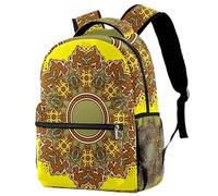 RODAILYCAY Zaino da viaggio per computer portatile con tartaruga leone e tucano grande zaino per libri carino per uomo donna, Multicolore 2., 29.4x20x40cm/11.5x8x16 in, Casual