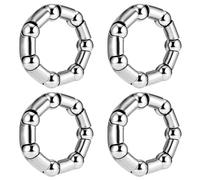 Rodamientos de bolas Jaceyon para bielas de bicicleta (5/16"" x 7 bolas), 4 piezas de repuesto para bielas o pedalier de bicicleta de monta a.