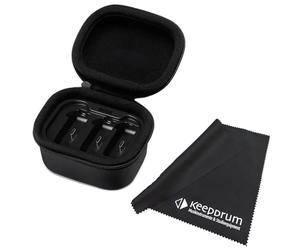 Rode Charge Case + per Wireless GO Gen 3 con panno in microfibra Keepdrum
