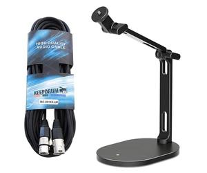 Rode DS-2 - Treppiede per microfono, braccio da scrivania + cavo XLR Keepdrum