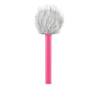 Rode Interview GO - Adattatore manuale per microfono wireless, modulo di trasmissione + protezione antivento in pelliccia Keepdrum