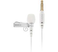 RODE Lavalier Go Lavalier Professionale, Microfono da Bavero Trasmissione, Realizzazione di Film, Creazione di Contenuti, Posizione e Registrazione Vocale in Studio, Bianco