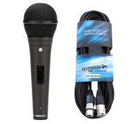 Rode M1-S - Microfono dinamico per voci e spettacoli dal vivo con cavo microfono keepdrum