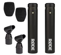 RØDE M5 Microfono a Condensatore da ½" Compatto a Diaframma Piccolo (Coppia Abbinata) per Produzione Musicale e Registrazione di Strumenti