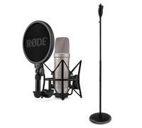 Rode NT1 5th Generation - Microfono da studio con supporto per microfono Keepdrum