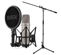 Rode NT1 5th Generation XLR USB Studio microfono + supporto microfono Keepdrum MS106
