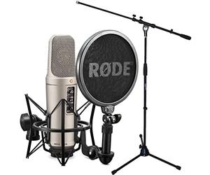Rode NT2-A - Microfono a condensatore XLR + supporto per microfono Keepdrum