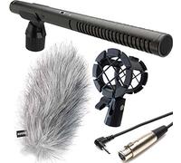 Rode NTG 2 microfono direzionale + Fell-?? wswh keepdrum pcmh1 Spider + MC 025 X J TRS/XLR cavo per fotocamera