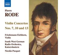 Pierre Rode Piere Rode: Violin Concertos Nos. 7, 10 and 13 (CD) Album