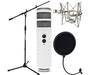 Rode Podcaster keepdrum MS088 ragno + EMH Pop protettiva + ms106 Asta per Microfono
