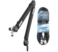 Rode PSA1+ Black braccio per microfono Treppiede da tavolo Nero + cavo XLR keepdrum