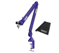 Rode PSA1+ Plus - Braccio per microfono da tavolo, braccio articolato con panno in microfibra Keepdrum