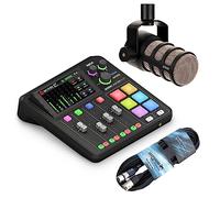 Rode Rodecaster Duo Audio Production Studio per podcast, streaming, contenuti creation + microfono podmic + cavo keepdrum XLR