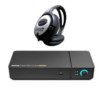 Rode Rodecaster Video Core console di produzione con cuffie keepdrum