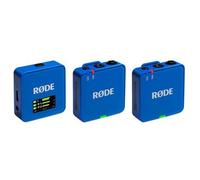 Rode Sistema microfonico digitale Wireless GO (Gen. 3), a 2 canali, senza fili Cobalto
